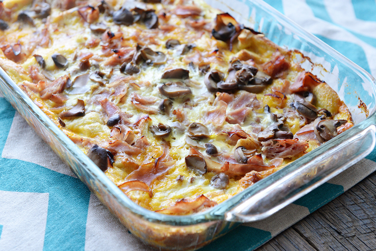 Easter Cheesy Breakfast Casserole Recipe